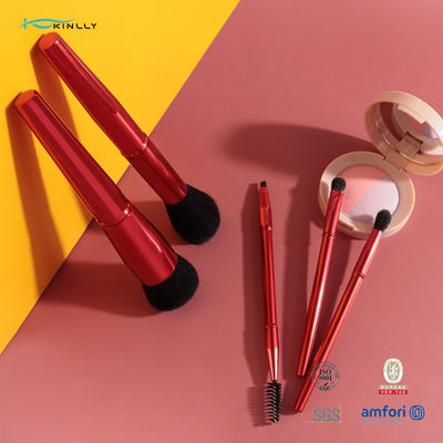 5PCS เซตแปรงเสริมความงามมือโลหะ