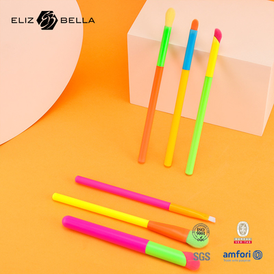 14pcs การออกแบบที่กําหนดเอง เครื่องแต่งหน้า ชุดแปรง มือสีสันและอัลลูมิเนียม ferrule รวม