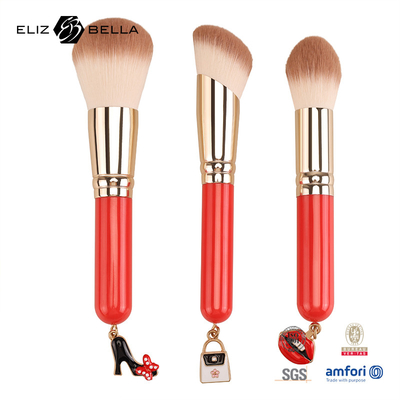 3pcs ไม้จับ สําคัญ เครื่องสําอางแปรง ชุด เครื่องสําอางผมสังเคราะห์ OEM ODM