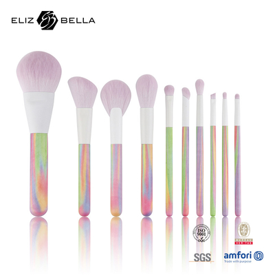 แปรงสีหน้าหรู สําหรับการใช้งานสีหน้ามืออาชีพ ความสมบูรณ์แบบ ผมสังเคราะห์ และ
