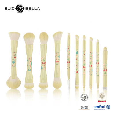 แฮนด์โลหะ การเดินทางเครื่องสําอางแปรง ชุดการเดินทางที่จําเป็นสําหรับการแต่งหน้าที่สมบูรณ์แบบ