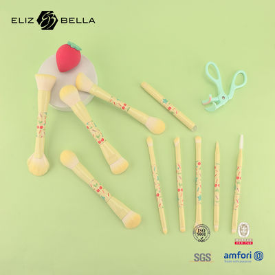 แฮนด์โลหะ การเดินทางเครื่องสําอางแปรง ชุดการเดินทางที่จําเป็นสําหรับการแต่งหน้าที่สมบูรณ์แบบ