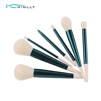 เรซิ่น Handle Soft Nylon Hair ชุดแปรงแต่งหน้า Beauty Cosmetic Tool Kits