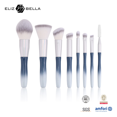 8pcs ชุดแปรงเครื่องสําอางมืออาชีพ สําหรับพื้นฐาน Powder Blush Eyeshadow
